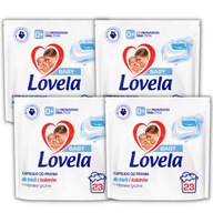 LOVELA Baby Laundry Capsules Farba Biela 92 ks.