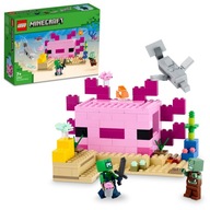 LEGO Minecraft Dom Axolotl 21247