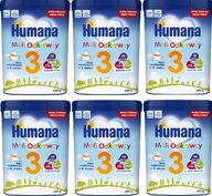 HUMANA 3 NÁSLEDNÉ MLIEKO PO 12 MESIACOCH 6x 650G