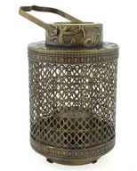 LANTERN ELEGANCE METAL GOLDEN RIVERDALE