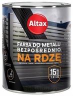 Farba na kov na hrdzu 0,75L Altax Green Gloss