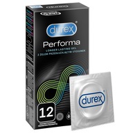 DUREX PERFORMA oneskorovacie kondómy 12 ks.