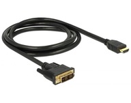 Kábel HDMI DVI-D, digitálny kábel FHD, 1,5 m, 18+1 pin