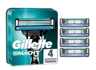 NÁHRADNÉ ČEPEĽOVÉ VLOŽKY GILLETTE MACH3 4 KS