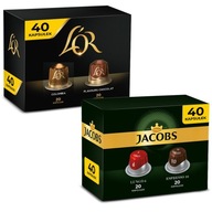 Jacobs L'OR kapsuly zložené s Nespresso(r)* 80 ks