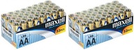 Maxell AA alkalická batéria 64 ks