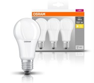 LED žiarovka 13W = 100W E27 teplá 2700K OSRAM 3ks