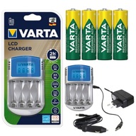 VARTA LCD nabíjačka + 4 2600mAh R6 AA batérie