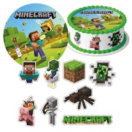 SET VLNY 25CM MINECRAFT + POSTAVY + ZADARMO