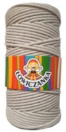 Macrame šnúra ŁOWICZANKA 3mm SAND