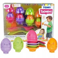 TOMY TOOMIES Vajíčka s lyžičkami E73082