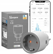 Sonoff S60 Smart Socket Wattmeter WiFi Programátor eWeLink S60TPF