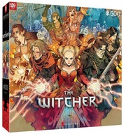 Puzzle 500 THE WITCHER: SCOIA'TAEL Dobrá korisť