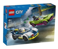 LEGO CITY 60415 POLICAJNÁ HUNBA SVALOVÝCH AUTOMOBILOV