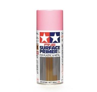 Tamiya Fine Surface Primer L | Ružový sprej 87146