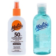 Malibu SPF50 sprej 200ml + gél po opaľovaní 100ml