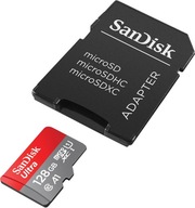 Karta SanDisk 128 GB microSDXC Ultra A1 C10 UHS-I U1
