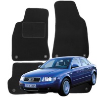 Velúrové koberčeky Audi A4 B6 / B7 2000–2008 LACNO<