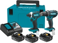 Makita DLX2127TJ1 DDF482 + DTD152 3x batéria 5,0 Ah