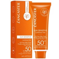 Mlieko-fluid na opaľovanie na tvár LANCASTER Sun SPF50