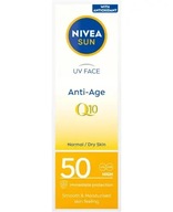 NIVEA SUN opaľovací krém na tvár proti vráskam SPF 50 50 ml