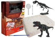 ARCHEOLÓG VÝKOPOVÝ SKELET + POSTAVA TYRANNOSAURA