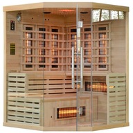 MAZUR INFRAČERVENÁ SAUNA INFRAČERVENÁ 150X150X200CM