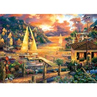 PUZZLE 6000 PUZZLE MOUNTAINS LOĎ BAY OF CLUES 16+