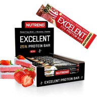 NUTREND EXCELENT PROTEIN BAR JAHODOVÝ KOLÁČ 85 G PROTEÍNOVÝ SNACK