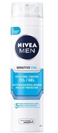 Nivea Men, Sensitive Cool gél na holenie, 200 ml