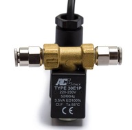 Solenoidový ventil ACL CO2 3,5W + 2x priamy konektor