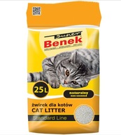 Podstielka Super Benek Natural savá 25l