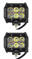 PRACOVNÁ LAMPA 6 LED CREE PANEL HALOGÉN 18W 12V 24V