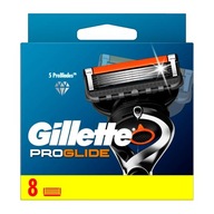 Náhradné čepele Gillette ProGlide pre pánske holiace strojčeky, 8 ks.