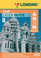 A4 MATNÝ LASEROVÝ PAPIER, OBOJSTRANNÝ, 350g, 150 listov