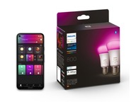 Philips Hue White and Color Ambiance E27 (2 ks)