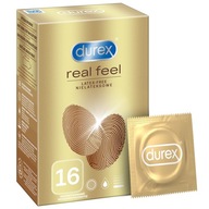 DUREX Real Feel kondómy bez latexu, 16 kusov