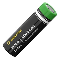 Armytek BATTERY 21700 5000mAh 3,6V 3,6V 18,0Wh