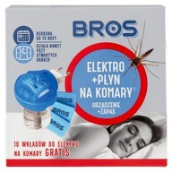 Bros odpudzovač komárov elektrofumigátor kvapalina + kartuše