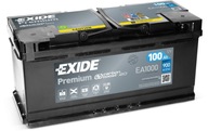 Batéria EXIDE EA1000 12V 100Ah 900A