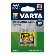 Batéria Varta Power AAA 1000mAh - 4 ks LR03