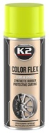 K2 - COLOR FLEX - GUMA V SPREJU - ŽLTÁ - 400 ML