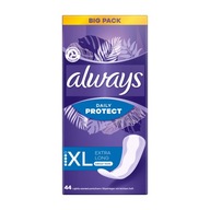 Vložky do nohavičiek Always Dailies Extra Protect Long Plus, 44 kusov