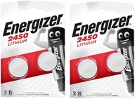 Energizer CR2450 3V lítiová batéria 4 ks