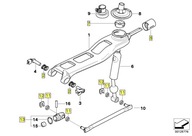 Súprava na opravu voliča prevodovky BMW M57