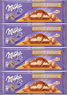 Milka Toffee Celozrnná mliečna čokoláda 300g x4