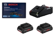 Bosch GAL 18V-40, 2x batérie GBA 4,0 Ah ProCORE18V