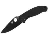 Spyderco Tenacious Black zatvárací nôž s klipom