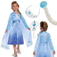 4 v 1 ELZA FROZEN DETSKÝ OUTFIT + DOPLNKY