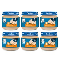 GERBER jemná morčacia večera 6x80g